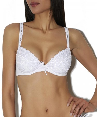 Aubade Push up BH Bahia in weiss 5018