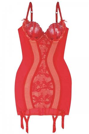 Dita von Teese Corsage Kleid mit Straps Strumpfhalter Savoir Faire Größe 70 75 80 B C D