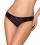 Slip Minislip Panty schwarz mit Spitze Marilyn