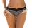 String Tanga Penelope schwarz weiss 36 38 40 42 44 46