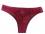 String Tanga in rot passend zum  Balconett BH 36 38 40 42 44