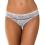 Slip Minislip weiss grau passend zu BH Emily 36 38 40 42 44 46 48