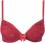 La Muse Endormie Halbschale Push up BH Farbe rot L708