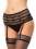 Luxeriöser Straps String Tanga Majestic in schwarz aus exclusive Spitze 36 - 48