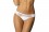 Slip Minislip Panty weiss mit Spitze