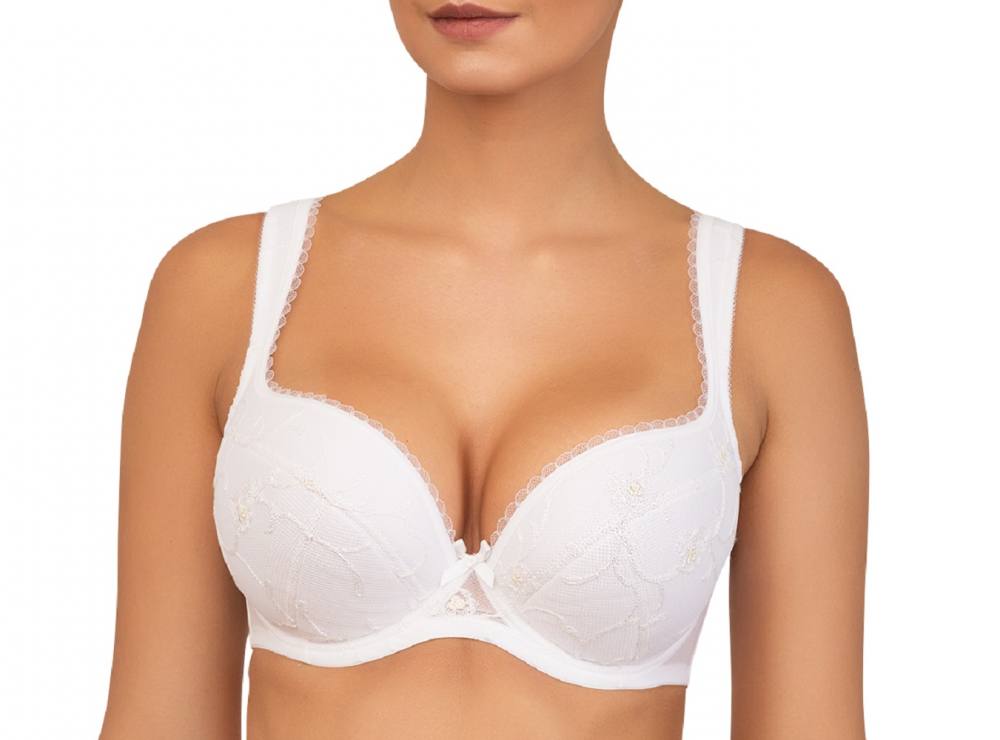 Balconett Big Cup Halbschale Push Up Bugel Dirndl Bh Sinderella Weiss 70 Bis 110 C D E F G H