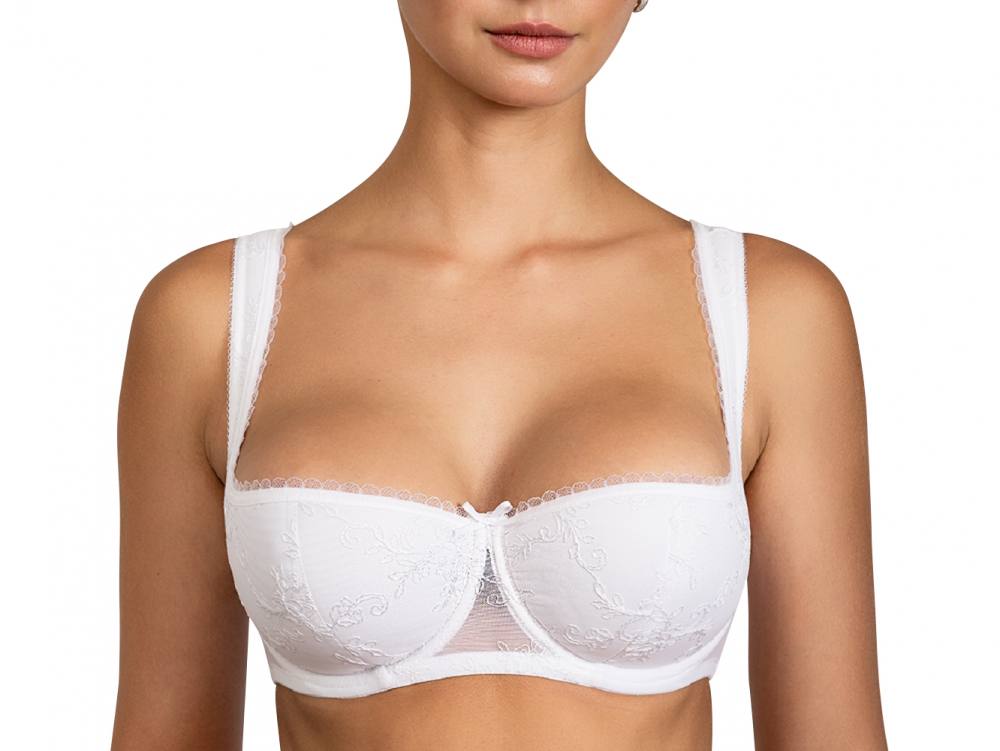 Balconett Halbschale Push Up Bugel Mit Extra Kissen Dirndl Bh Weiss 70 75 80 85 90 95 100 A B C D E F